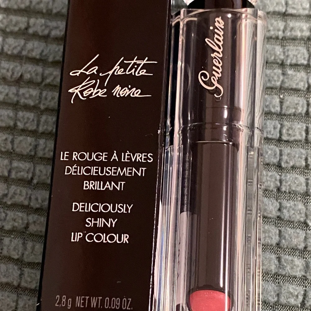 Guerlain Lipstick in Clear and Black Case